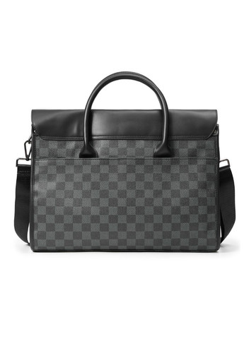 Мужской деловой портфель для документов формат А4 Черный No Brand (302391121)