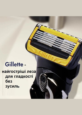 Змінні картриджі ProGlide Shield Power 4 шт Made in America Gillette (278773539)