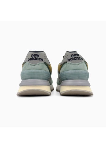 КРОСІВКИ ЖІНОЧІ NEW BALANCE 574 LEGACY STONE ISLAND OLIVE YELLOW НЬЮ БЕЛАНС 574 No Brand комбіновані демісезони (367171823)