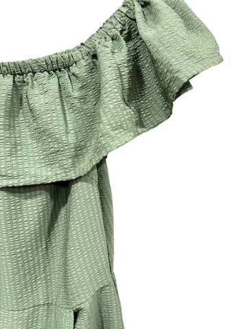 Оливкова сукня River Island однотонна