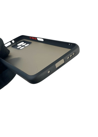 Чохол для телефона Redmi 10 (4G) з високими бортами із захистом камери на сяомі редмі 10 4г чорний Xiaomi (366229513)