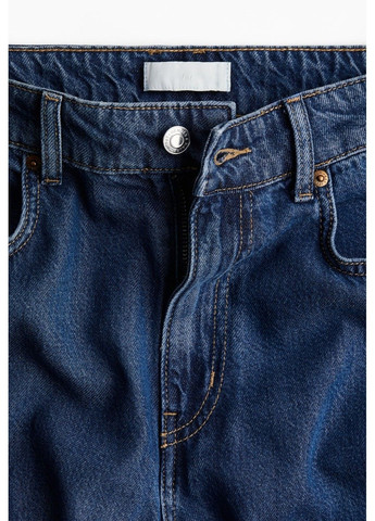 Женские широкие джинсы Wide Regular (58226) W36 Синие H&M - (323886691)