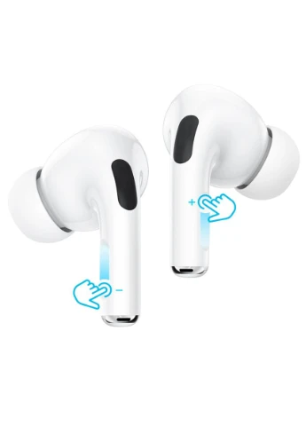 Навушники EW63 true wireless ANC noise reduction BT headset White (6942007618663 ) Hoco (298618677)
