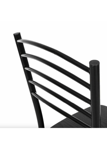 Комплект мебели Katarina стол и 4 стула черный Costway (361952912)