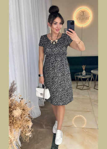 Графітова легенька сукня Fashion