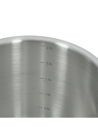 Кастрюля Horeca Pro GP-50724 16 см 2.5 л серебристая Gipfel (335972559)