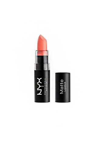 Матова помада для губ Matte Lipstick Hippie Chic Yellow-toned pink MLS03 NYX Professional Makeup (279364366)