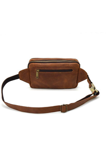 Напоясная сумка на два отделения RB-0704-3md коньячный крейзи TARWA (301590948)