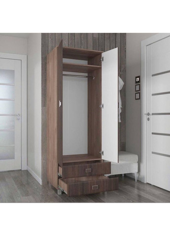 Шафа зі штангою, полицею та 2 шухлядами S-1461 Біла No Brand (371909778)