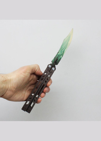 Сувенирный нож «Бабочка DRAGON GLASS», Изумруд MIC (294726102)