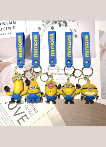 Брелок Міньйон Нікчемний Я Despicable me Minion фігурка іграшка для ключів, рюкзака, сумки 5,4 см Shantou (304424990)