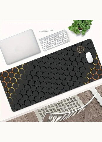 Ігровий килимок для миші, велика ігрова поверхня на стіл для клавіатури та миші 800*300*2 мм No Brand (328596781)