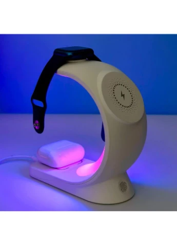 Беспроводное зарядное устройство для T17 Magnetic 3in1 RGB Light No Brand (353497783)