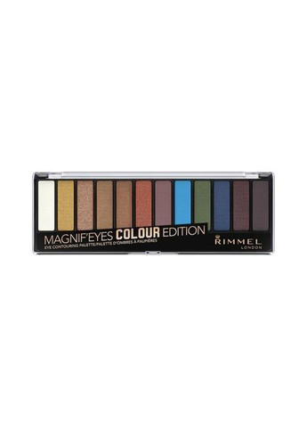 Палетка Теней Для Век Magnifeyes Eye Contouring Palette 004 Colour Edition 14.2 Г Rimmel (315702849)
