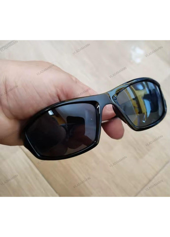 Чорні сонцезахисні поляризовані окуляри для активного відпочинку та риболовлі No Brand (366220382)