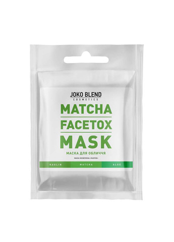 Маска для лица Matcha Facetox Mask 20 г Joko Blend (280918551)