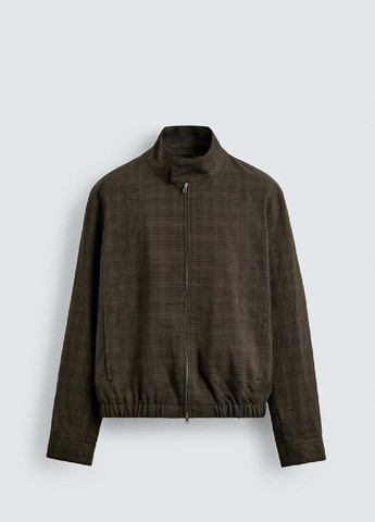 Коричнева демісезонна куртка Zara