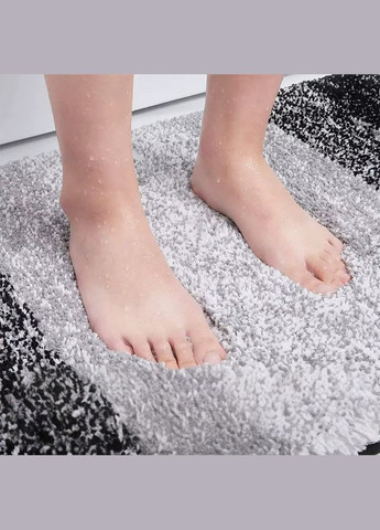 Килимок для ванної та душу килимок для ніг у ванну кімнату, мікрофібра, антиковзкий 51х76 см, градієнт No Brand (337341980)