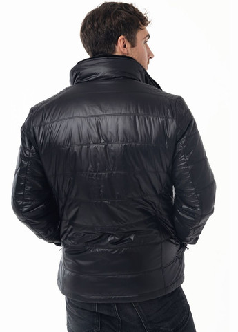 Чорна зимня куртка на верблюжої вовни чоловіча wf 2117 чорна Freever