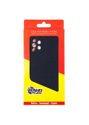 Чохол до мобільного телефона Carbon Samsung Galaxy A13 4G (black) (DG-TPU-CRBN-144) DENGOS Carbon Samsung Galaxy A13 4G (black) (366071859)