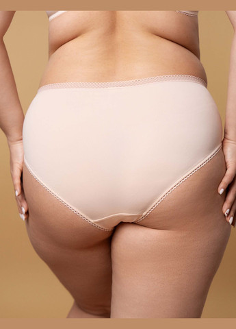 Трусики Сліп SLZ27502101 бісквіт Середня талія Brabrabra Сімпли (327415234)