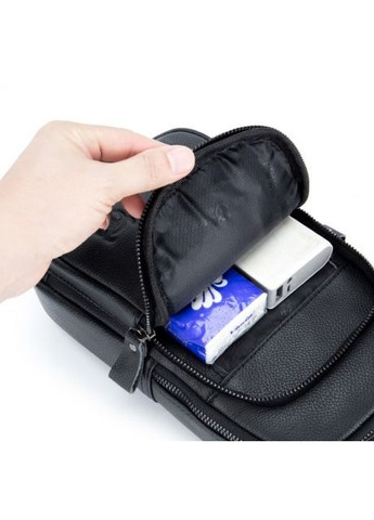 Сумка через плечо кожаная мужская XB100, сумка мессенджер из натуральной кожи, барсетка, черная BULLCAPTAIN XB-100 (305571652)