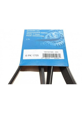 Ремень п-клиновой 6pk1705 (пр-во ) 1 987 947 989 Bosch (366112545)