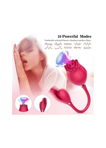 Подвійний Вібратор Boss Series Miss Coyness ROSE No Brand (303892829)