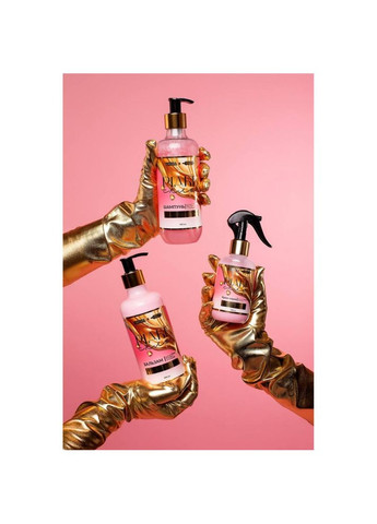 Набір для догляду за волоссям & GTM "Рідке скло" (шампунь, бальзам, крем-спрей) Soika (370389531)