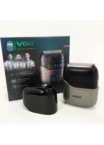 Беспроводная аккумуляторная электробритва V-379 (45565-V-379_470) VGR (392932531)
