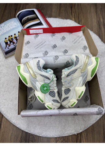 КРОССОВКИ ЖЕНСКИЕ NEW BALANCE 9060 BRICKS & WOOD НЬЮ БЕЛАНС 9060 No Brand комбинированные демисезоны (367173471)