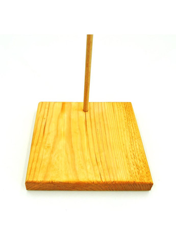 Подставка для кукол из дерева Морбидо 16х16 карри (КУК-160203) No Brand (328910581)