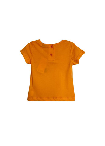Оранжевая летняя футболка Marasil