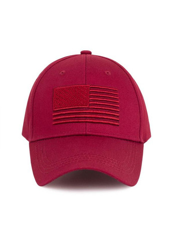 Бейсболка USA Flag 100% коттон Регулируемый Размер Вишневый (27749) Beani'qe (328264963)