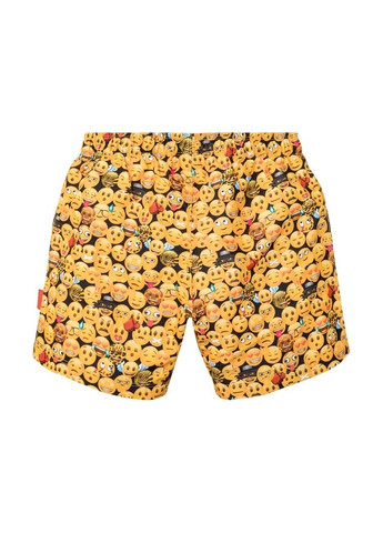 Шорти пляжні з внутрішніми плавками з сітки для хлопчика Емоджи 317816 жовтий Emoji (333800928)