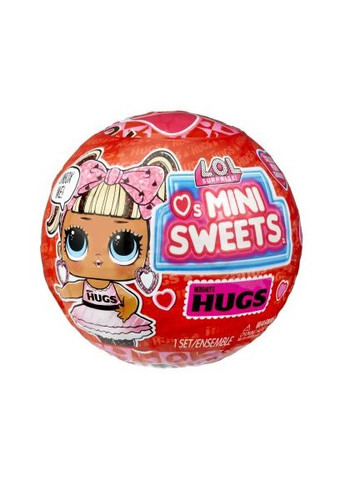 Ігровий набір Lol Surprise Loves Mini Sweets Hugs Kisses Doll Hugs Sweetie- Valentine's Day Dolls валентинка Світі L.O.L. Surprise! (323480791)