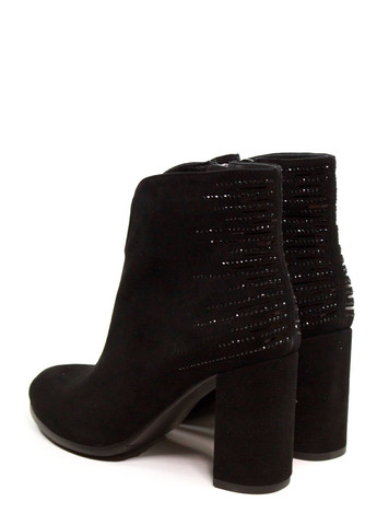 Осенние женские ботильоны It-Girl с бусинами, со стразами из натуральной замши