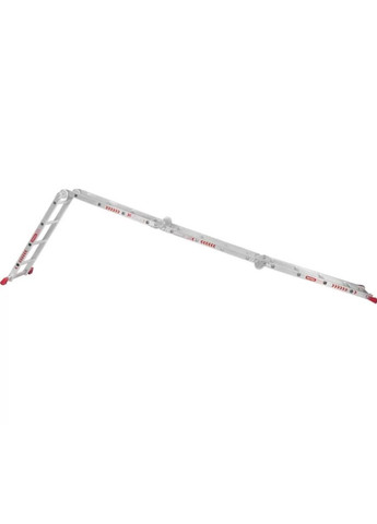 Алюмінієва драбина-трансформер PRO HD (4x4 сходинок) алюмінієва 4-секційна (24691) КВІТКА (315765421)