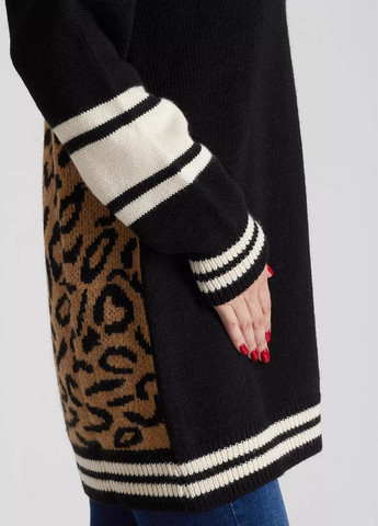 Черный демисезонный свитер Kocca