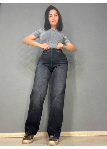 Джинси жіночі Q-4 Denim 561-70 палаццо рівні від стегна стрейчеві комфорт No Brand - (322117117)