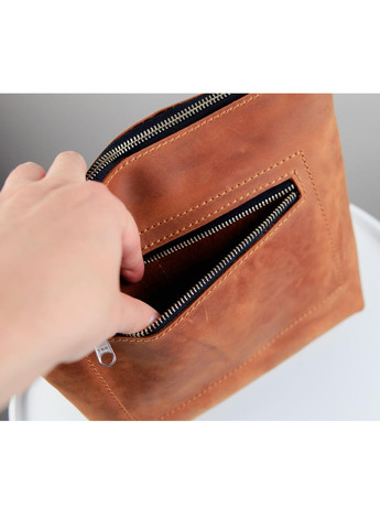 Шкіряна сумка-мессенджер через плече Vishnya (317574242)