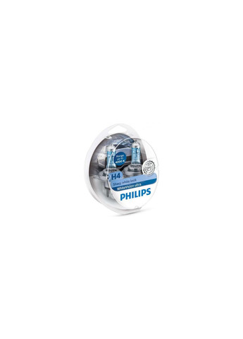 Автолампа (12342WVUSM) Philips h4 whitevision ultra +60% 2шт (276532626)