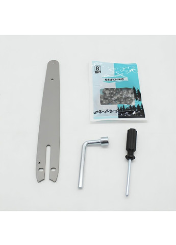 Ланцюгова ручна акумуляторна міні пила 6 дюймів у кейсі з акумуляторами 2 штуки для обрізки дерев чагарників (480350-Prob) Unbranded (333934770)