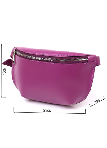 Яркая женская бананка из натуральной кожи 16386 Shvigel (329147501)