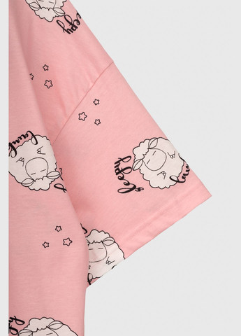 Розовая всесезон пижама Rubina