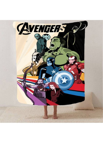 Плед 3D Мстители 29878 180х215 см FlexDress (368761743)