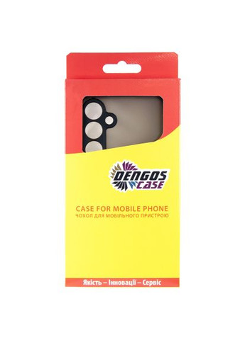 Чохол до мобільного телефона Matte Samsung Galaxy S24 FE (Black) (DG-TPU-MATT-152) DENGOS Matte Samsung Galaxy S24 FE (Black) (366068397)