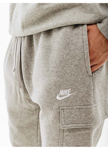 Штани CLUB PANT CARGO BB Різнокольоровий Сірий Nike (302246941)