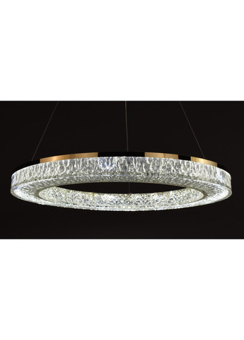 Люстра світлодіодна підвісна LED світильник для квартири на стелю лед 28274 Золото 25-150х57х57 см. Sunnysky (365680447)