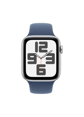 Смарт-годинник Watch SE 2 (2024) GPS 40mm Silver Aluminium Case with Denim Sport Band - S/M (MXEC3QH/A) Apple (370607469)